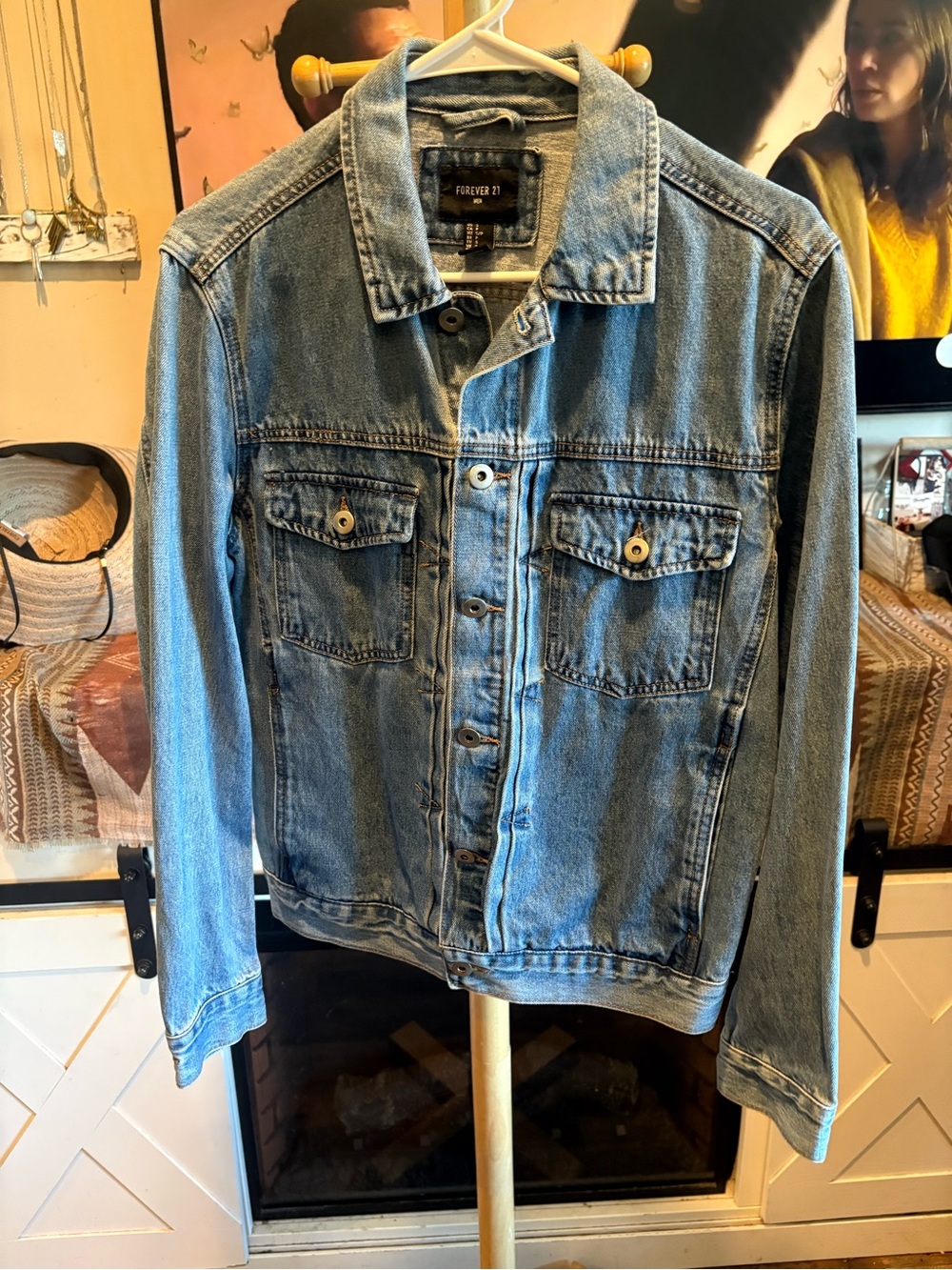 Forever 21 Light Blue Denim Jacket